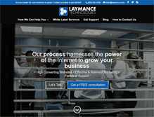 Tablet Screenshot of laymance.com